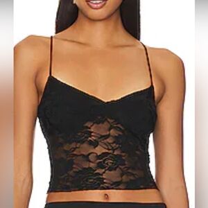 INDAH Elegant Black Lace Camisole